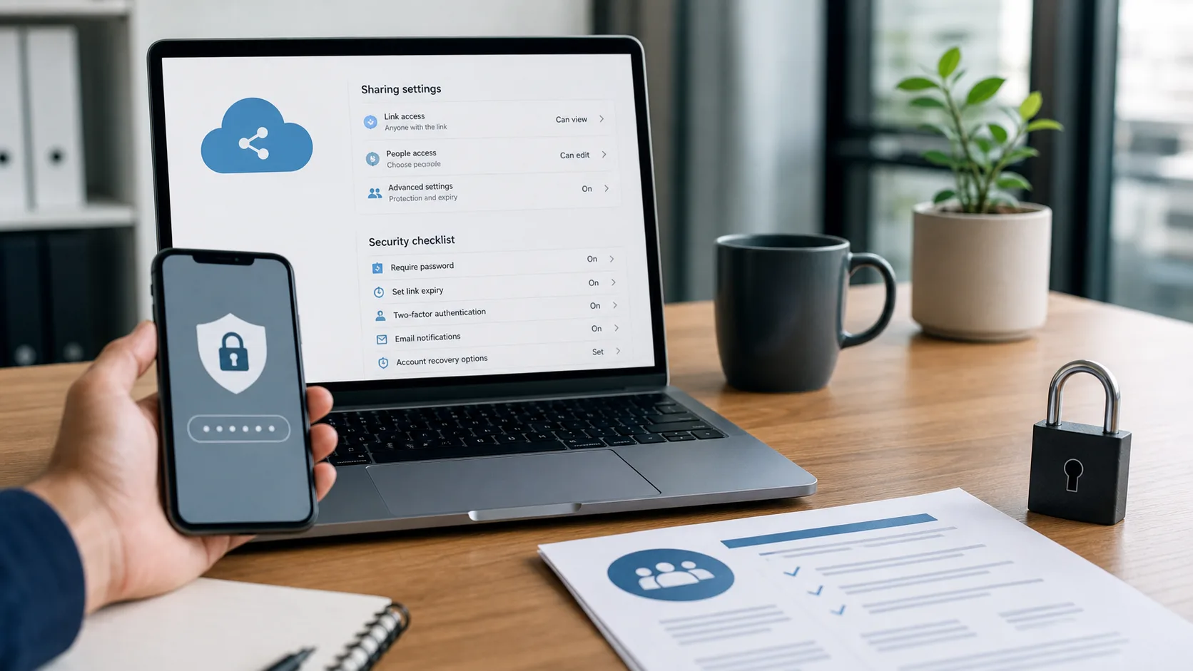 contrôle des partages cloud et de la sécurité des fichiers en entreprise