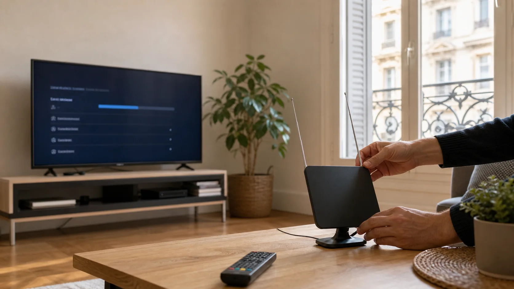 Régler une TV avec une antenne intérieure sans perdre les chaînes