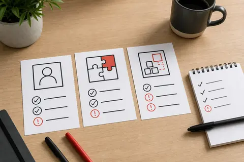 Cartes de décision pour choisir entre CRM simple, ERP modulaire et pile logicielle personnalisée