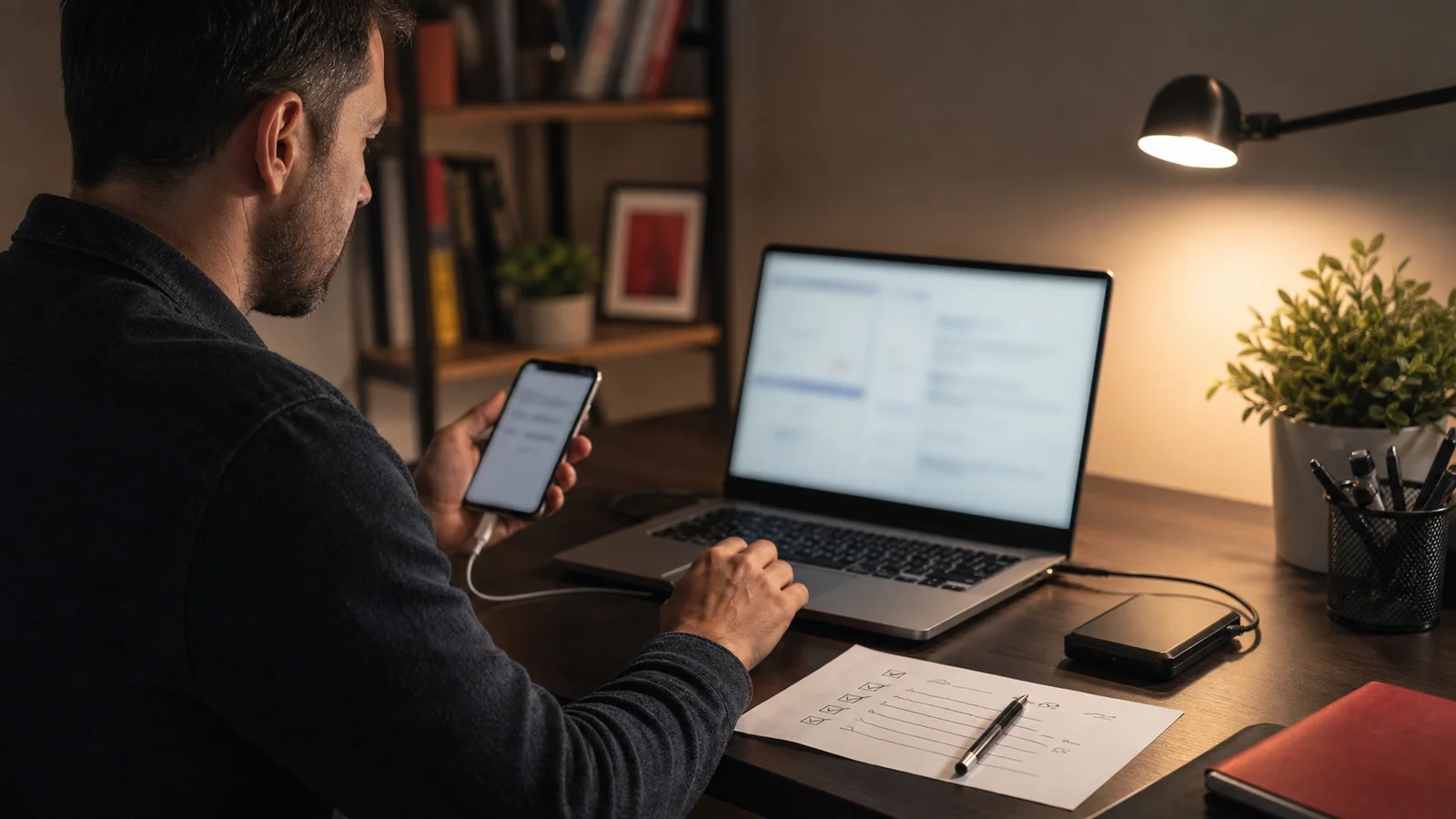 Sauvegarde et sécurisation des comptes après suspicion de téléphone compromis