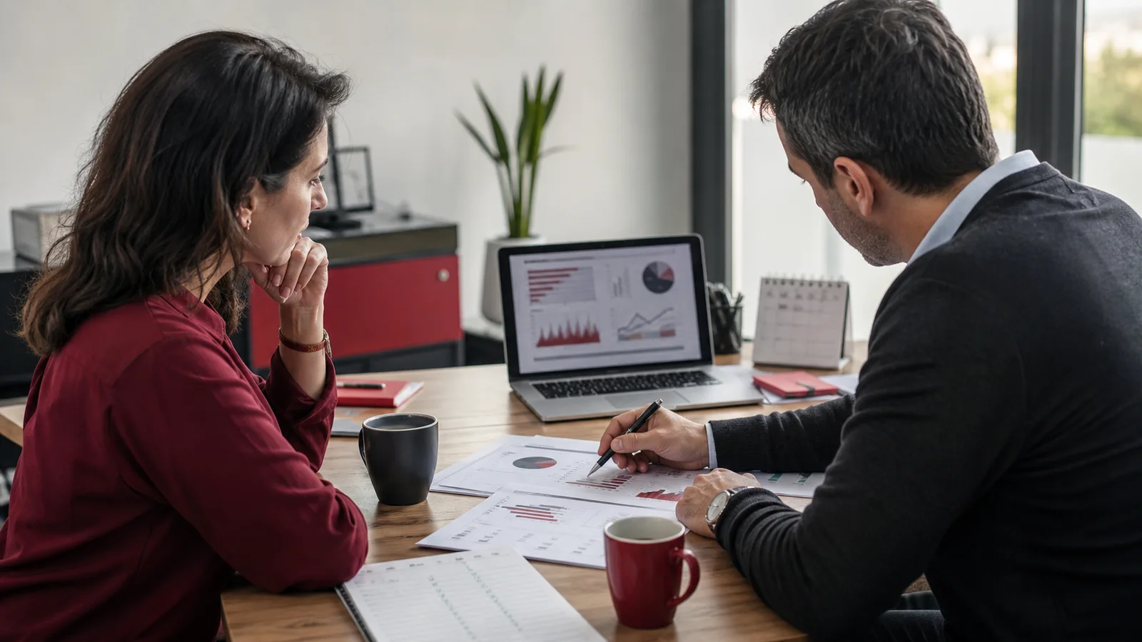 Revue mensuelle des indicateurs webmarketing et des retours commerciaux