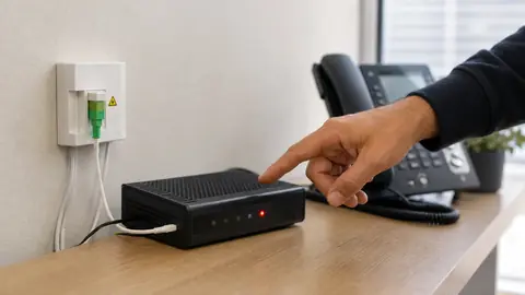 Que vérifier quand la PTO fibre affiche un voyant rouge