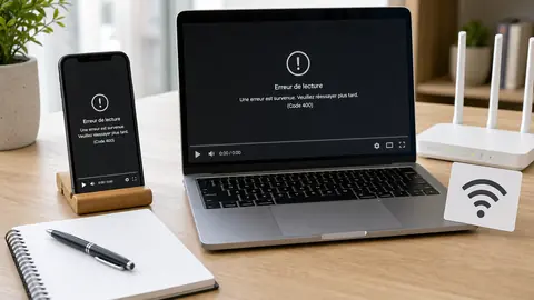 Serveur 400 YouTube, corriger l'erreur sans tout réinstaller