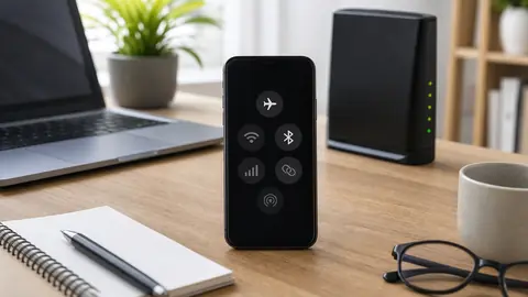 Quand un téléphone mobile n'émet-il pas d'ondes radio?
